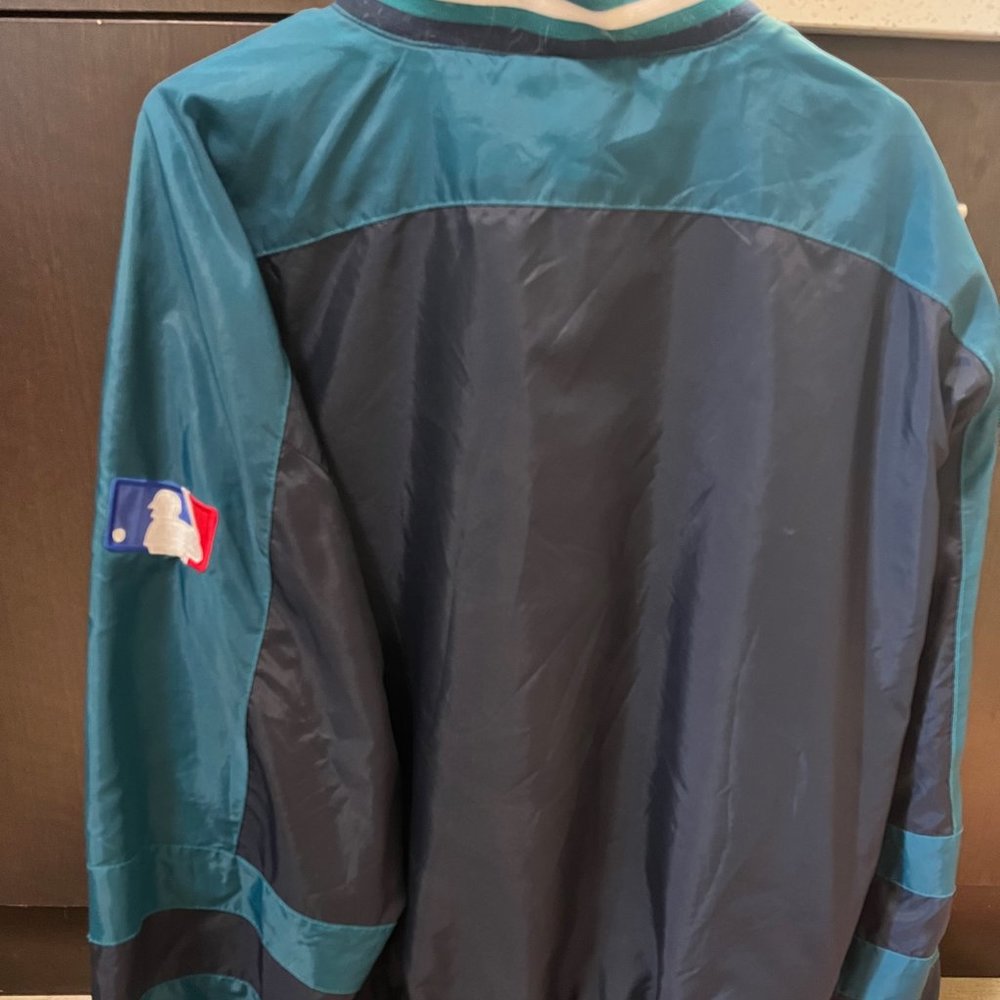 Seattle Mariners quarterzip jacket - Picture 2 of 3